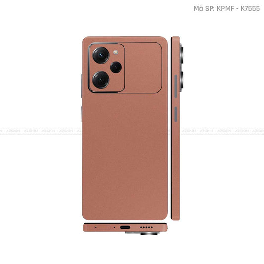 Dán Skin POCO Series Màu Vàng Hồng | K75555