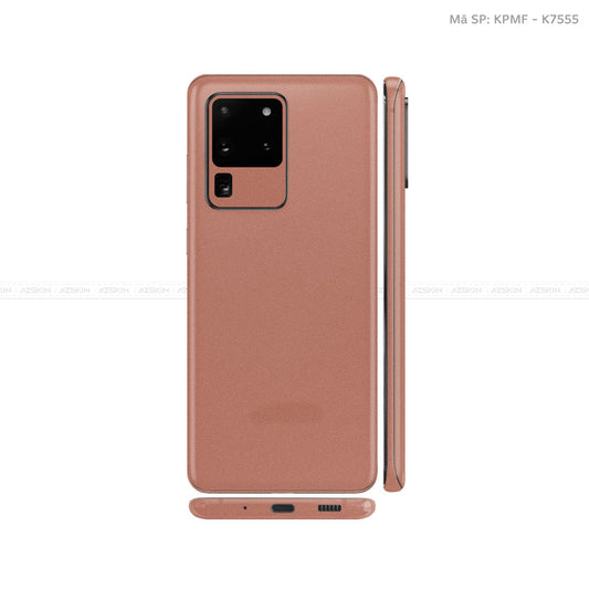 Dán Skin Galaxy S20 Series Đổi Màu Vàng Hồng | K75555