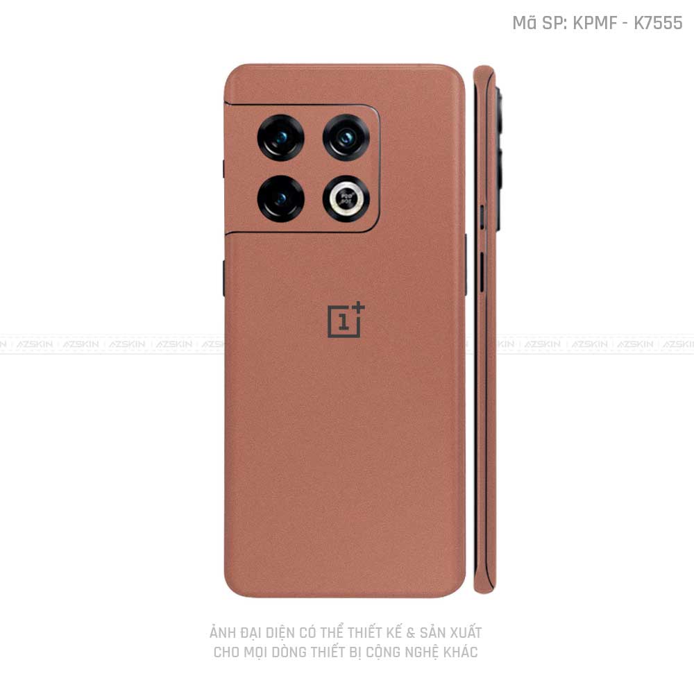 Dán Skin Oneplus 10 Series Màu Vàng Hồng | K7555