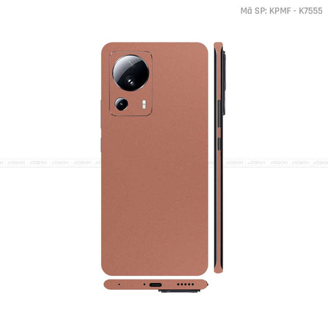 Dán Skin Xiaomi 13 Series Màu Vàng Hồng | K75555