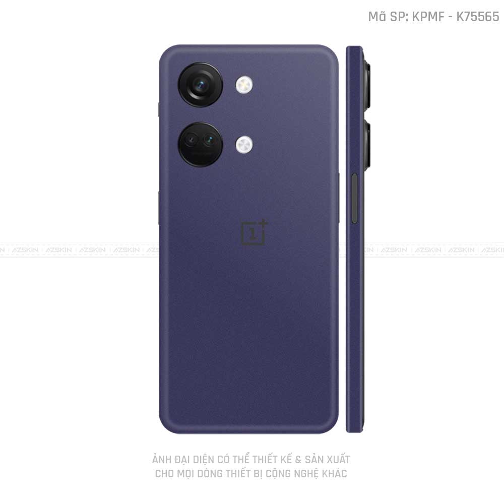 Dán Skin Oneplus Nord Series Chuyển Màu Tím Metallic | K75565