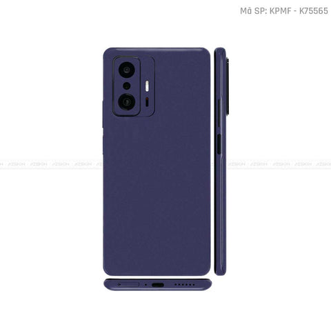 Dán Skin Xiaomi 11 Series Màu Xanh Than | K75565