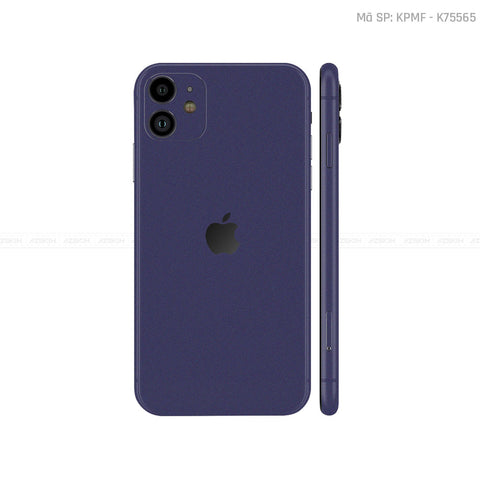 Dán Skin IPhone 11 Series Màu Tím | K75565