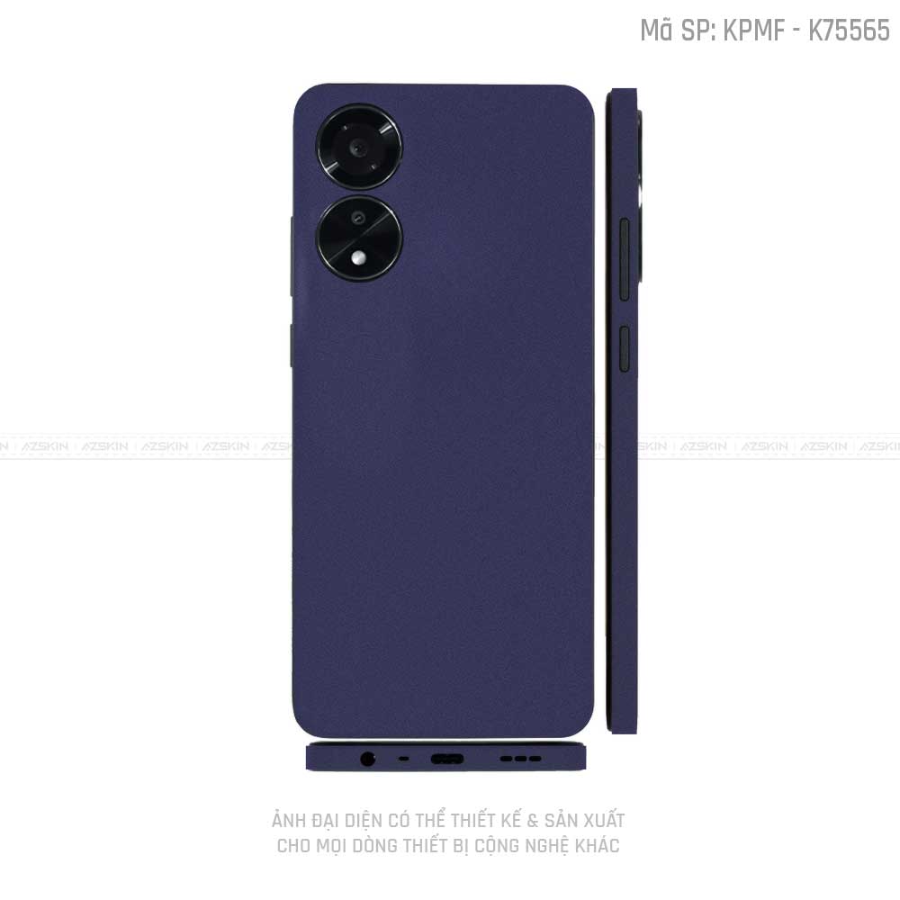 Miếng Dán Skin Điện Thoại OPPO A Series Màu Tím | K75565