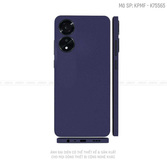 Miếng Dán Skin Điện Thoại OPPO A Series Màu Tím | K75565