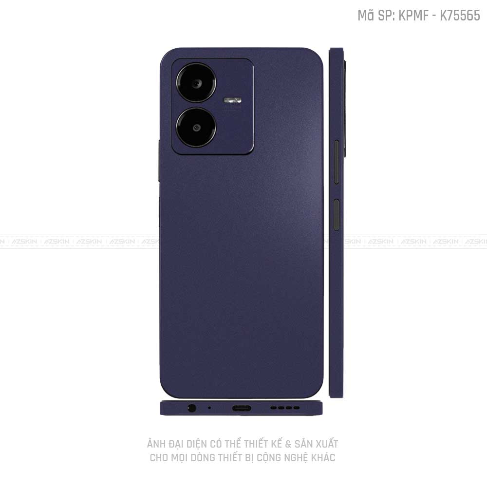Dán Skin Vivo Y Series Màu Tím | K75565