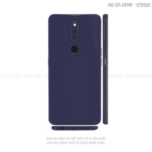 Miếng Dán Skin Điện Thoại OPPO F Series Màu Tím Nhám | VN12