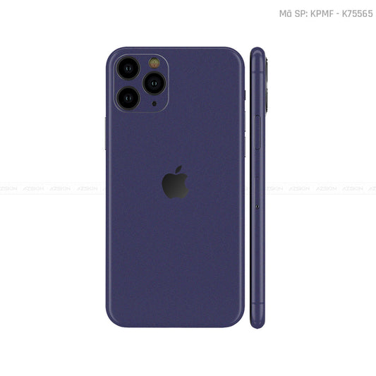 Dán Skin IPhone 11 Series Màu Tím | K75565
