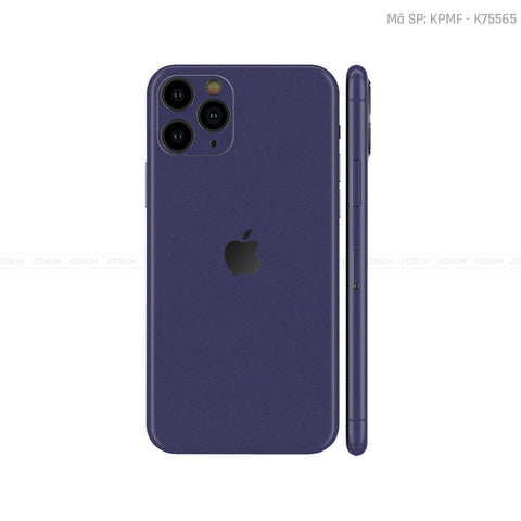 Dán Skin IPhone 11 Series Màu Tím | K75565