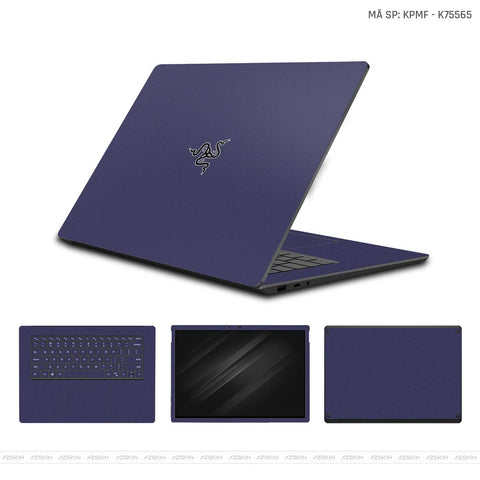 Dán Skin Laptop Razer Màu Tím Metallic | K75565