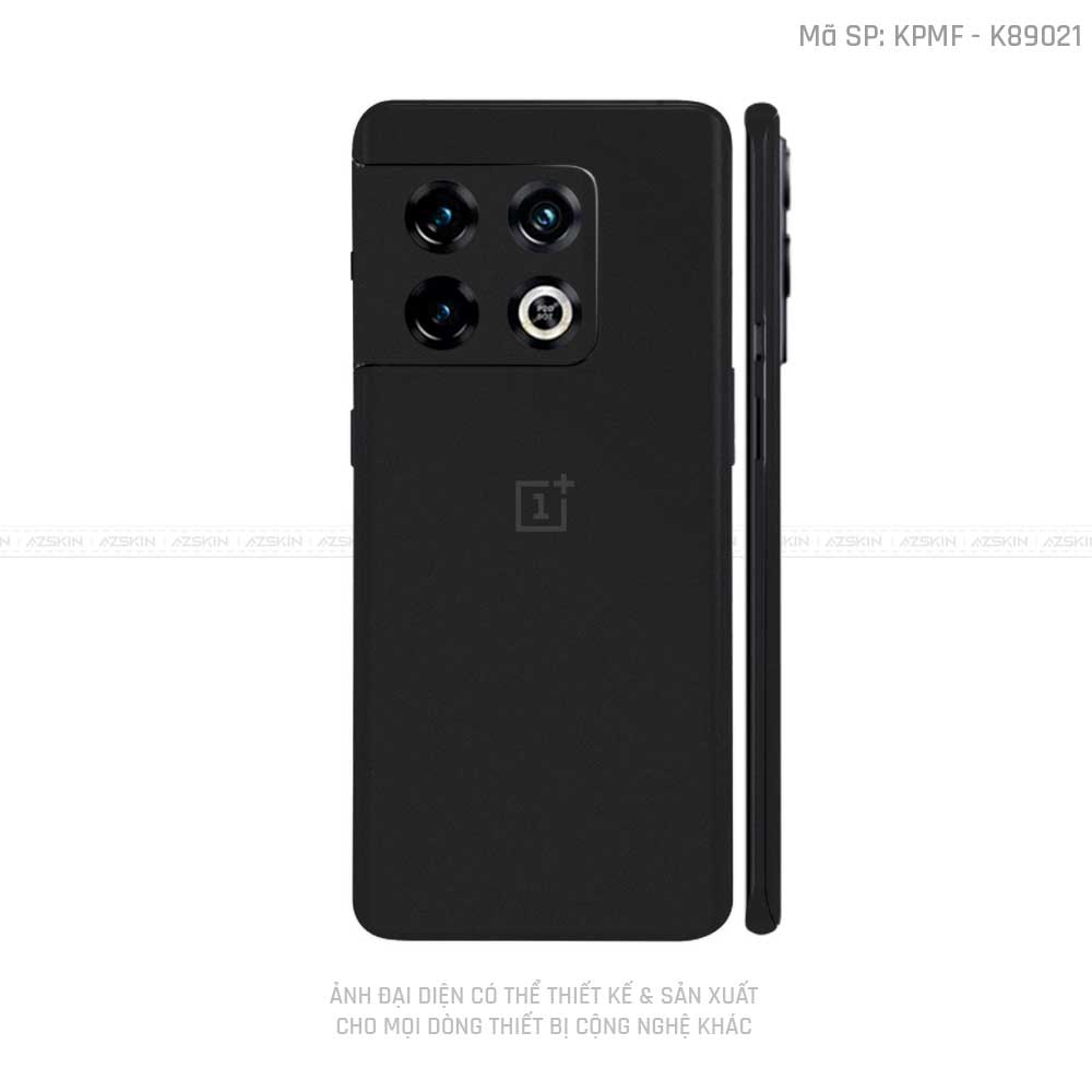 Dán Skin Oneplus 10 Series Màu Đen Nhám | K89021