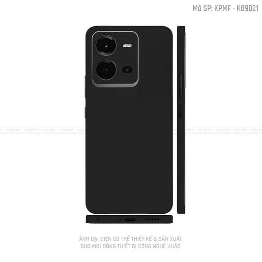 Dán Skin Vivo V Series Màu Đen Lì | K89021
