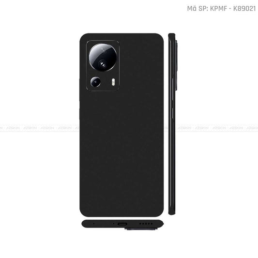 Dán Skin Xiaomi 13 Series Màu Đen Nhám | K89021