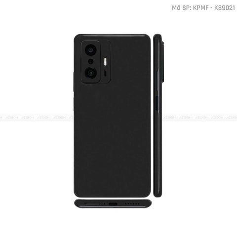 Dán Skin Xiaomi 11 Series Màu Đen Nhám | K89021