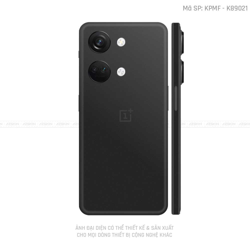 Dán Skin Oneplus Nord Series Chuyển Màu Đen Lì | K89021