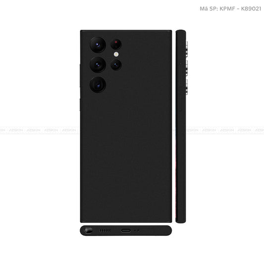 Dán Skin Galaxy S22 Series Màu Đen Lì | K89021