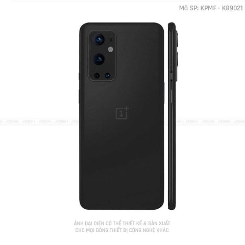 Dán Skin Oneplus 8/9 Series Màu Đen Lì | K89021