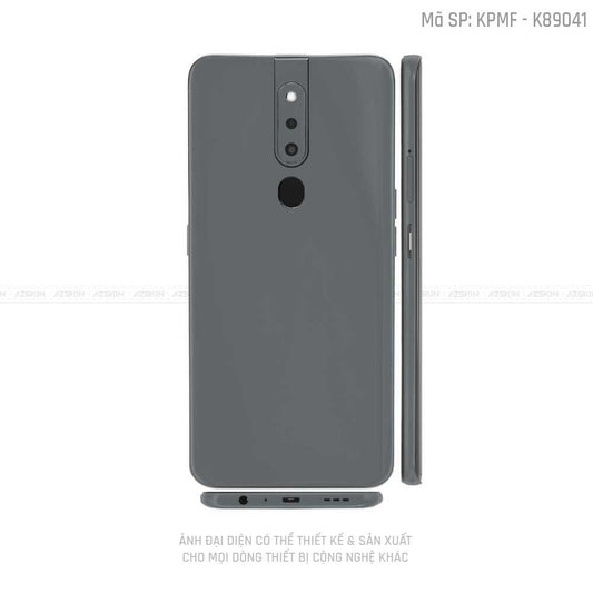 Miếng Dán Skin Điện Thoại OPPO F Series Chuyển Màu Xám Xi | K89041