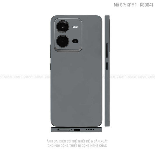 Dán Skin Vivo V Series Màu Xám Xi | K89041