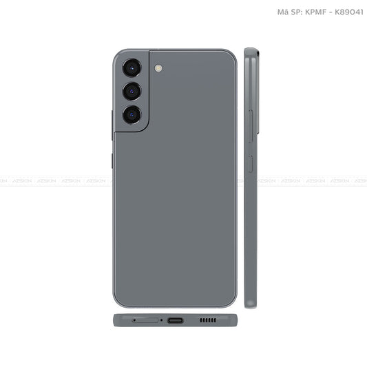 Dán Skin Galaxy S22 Series Màu Xám Xi | K89041