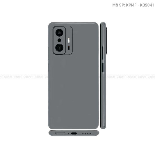 Dán Skin Xiaomi 11 Series Màu Xám Xi Măng | K89041