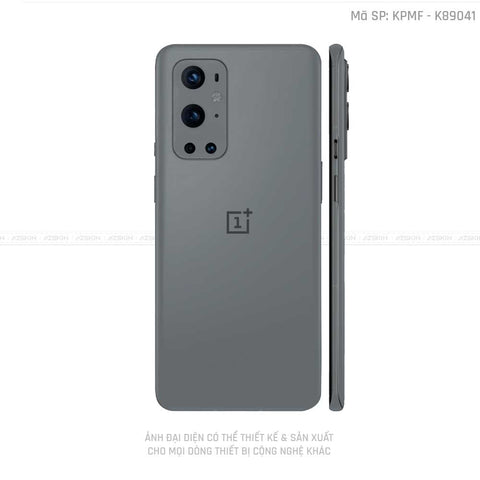 Dán Skin Oneplus 8/9 Series Màu Xám Xi | K89041