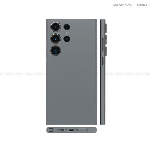 Dán Skin Galaxy S23 Series Màu Xám Xi | K789041