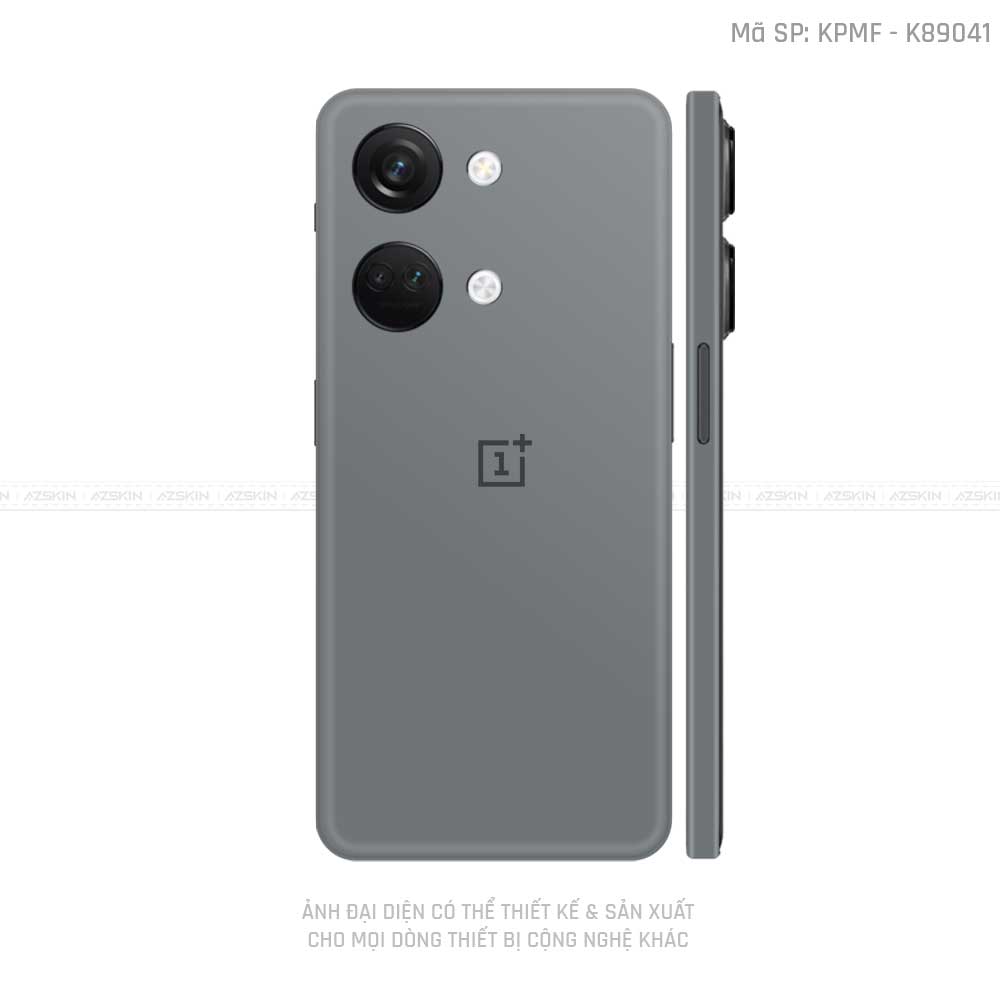 Dán Skin Oneplus Nord Series Chuyển Màu Xám Xi | K89041