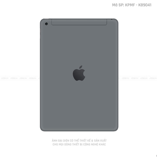 Dán Skin IPad Gen Màu Chuyền Màu Xám | K89041