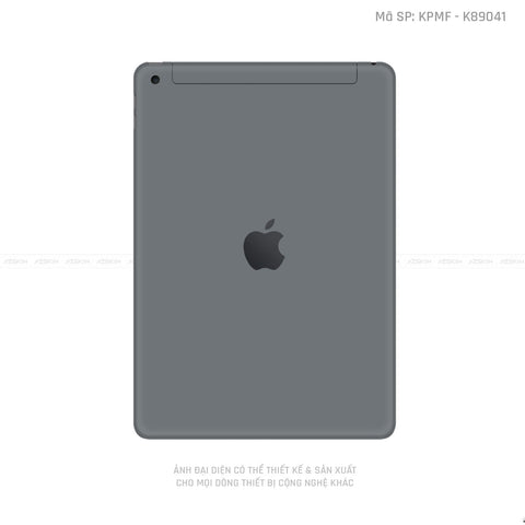 Dán Skin IPad Gen Màu Chuyền Màu Xám | K89041