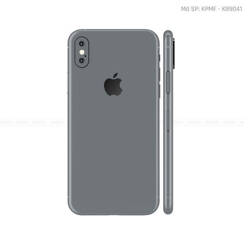 Dán Skin IPhone X Series Đổi Màu Xám Xi | K89041