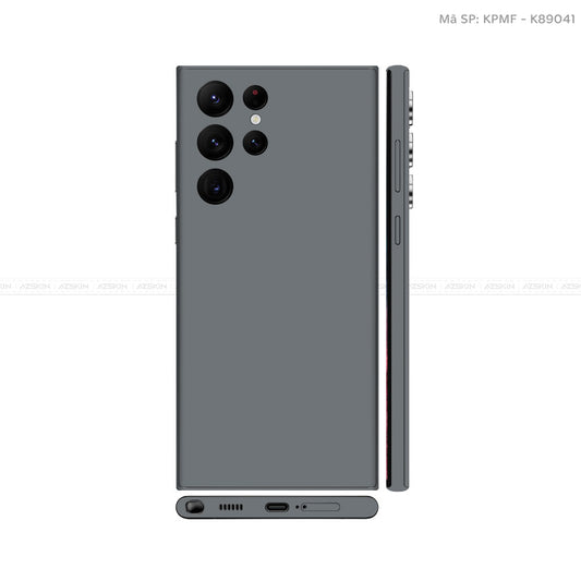 Dán Skin Galaxy S22 Series Màu Xám Xi | K89041