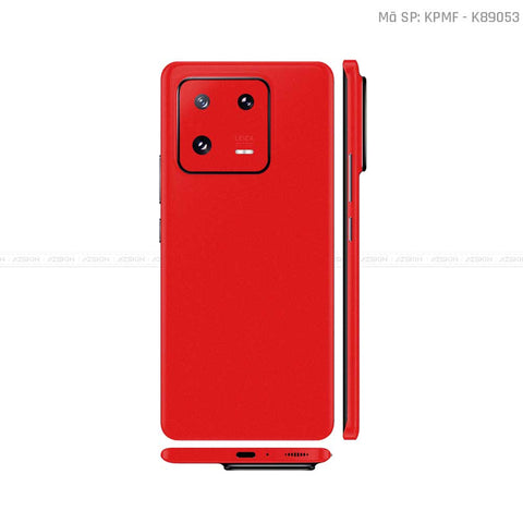 Dán Skin Xiaomi 13 Series Màu Đỏ | K89053