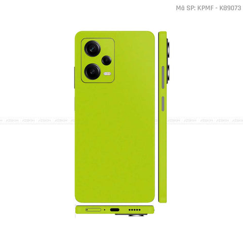 Dán Skin Xiaomi Redmi Note 12 Series Màu Xanh Nõn | K89073