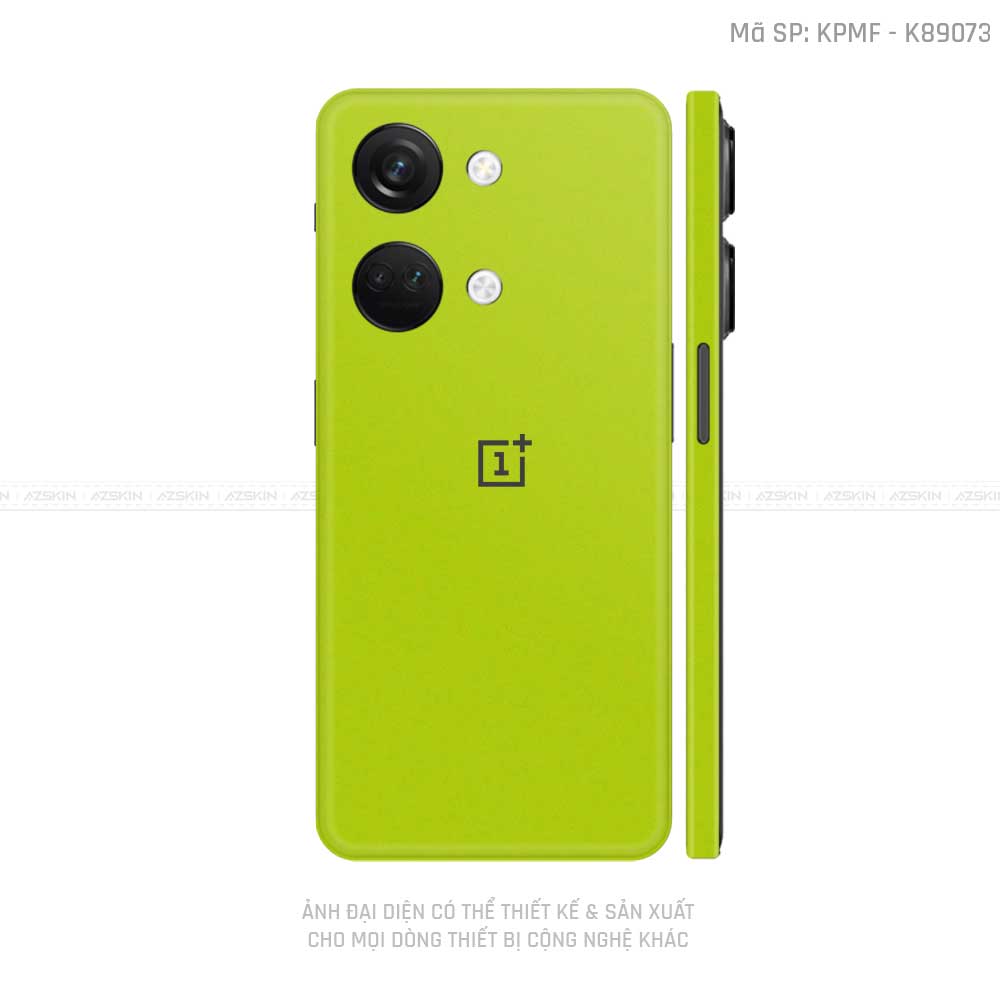 Dán Skin Oneplus Nord Series Chuyển Màu Xanh Nõn | K89073
