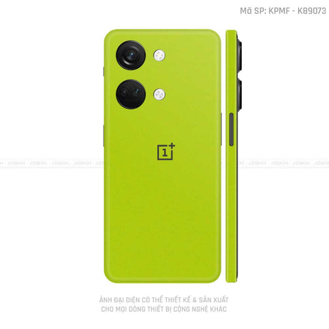 Dán Skin Oneplus Nord Series Chuyển Màu Xanh Nõn | K89073