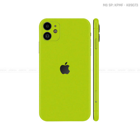 Dán Skin IPhone 11 Series Màu Xanh Nõn | K89073