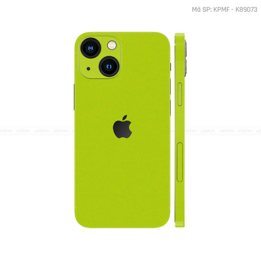 Dán Skin IPhone 14 Series Đổi Màu Xanh Nõn | K89073