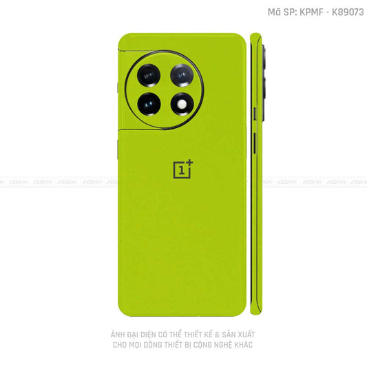 Dán Skin Oneplus 11 Series Màu Xanh Nõn | K89073