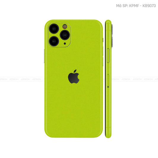 Dán Skin IPhone 11 Series Màu Xanh Nõn | K89073
