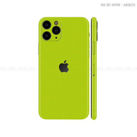 Dán Skin IPhone 11 Series Màu Xanh Nõn | K89073