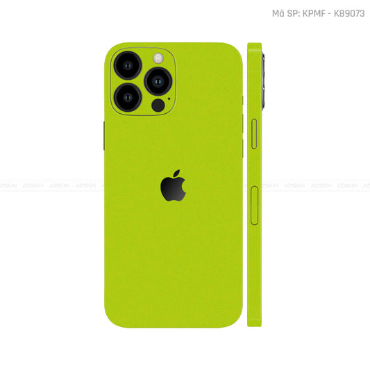 Dán Skin IPhone 14 Series Đổi Màu Xanh Nõn | K89073
