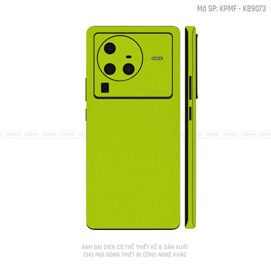 Dán Skin Vivo X Series Màu Xanh Nõn | K89073