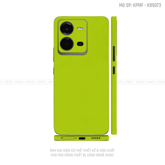 Dán Skin Vivo V Series Màu Xanh Nõn | K89073