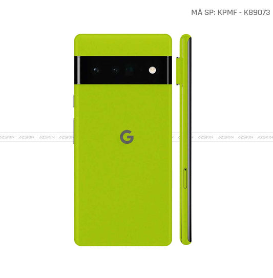Dán Skin Google Pixel 6 Series Chuyển Màu Xanh Nõn | K89073