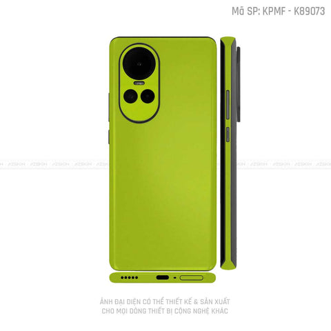 Dán Skin Điện Thoại OPPO Reno Series Chuyển Màu Xanh Nõn | K89073
