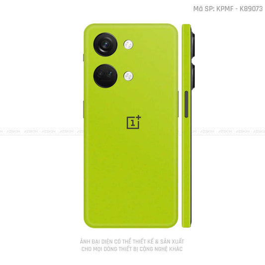 Dán Skin Oneplus Nord Series Màu Xanh Nõn | VN09