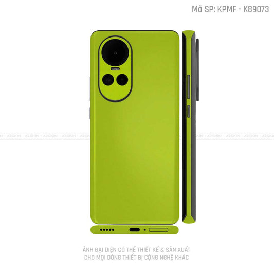 Dán Skin Điện Thoại OPPO Reno Series Màu Xanh Nõn | VN09