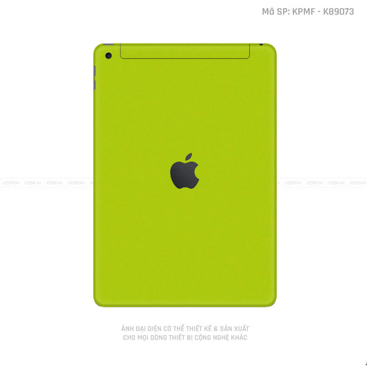 Dán Skin IPad Gen Màu Chuyền Màu Xanh Nõn | K89073