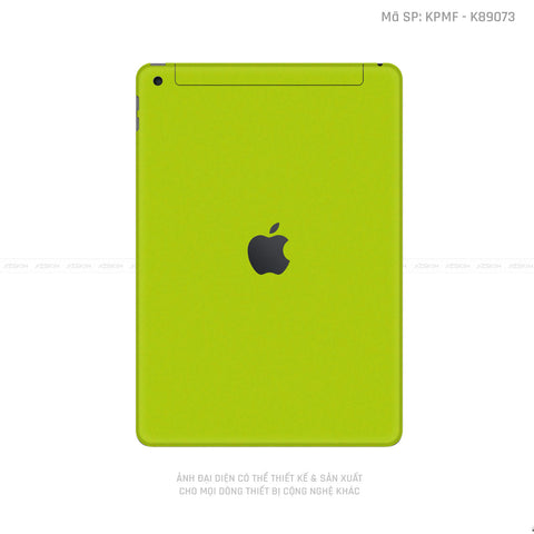 Dán Skin IPad Gen Màu Chuyền Màu Xanh Nõn | K89073